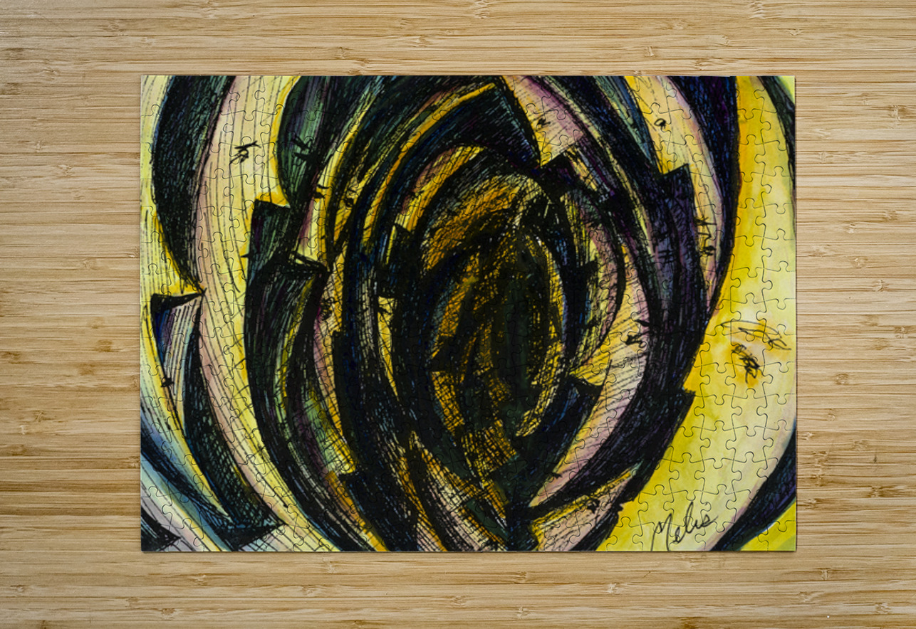 Moonlight Sonata   Abstract 16x12 Marc  Melis   2 Marc Melis Puzzle printing