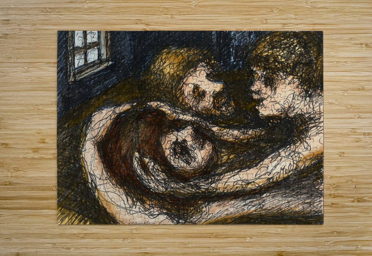 A Tender Moment 16x12 Marc  Melis   20250617   Ad Marc Melis Puzzle printing