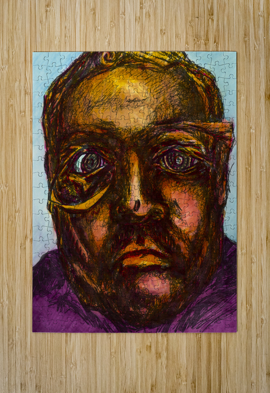 Abstract Self Potrait 16x12 Marc  Melis   2025061 Marc Melis Puzzle printing