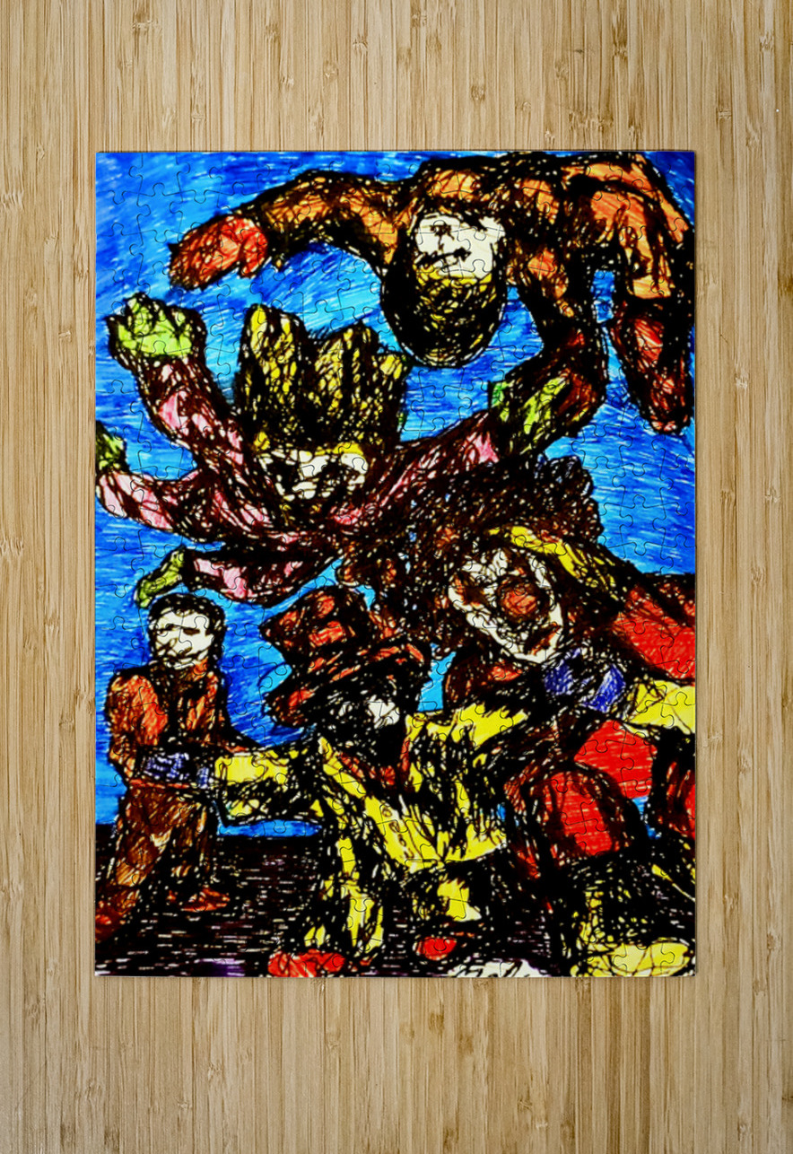 3 by 4 aspect ratio     Circus Big Top     202307 Marc Melis Puzzle printing