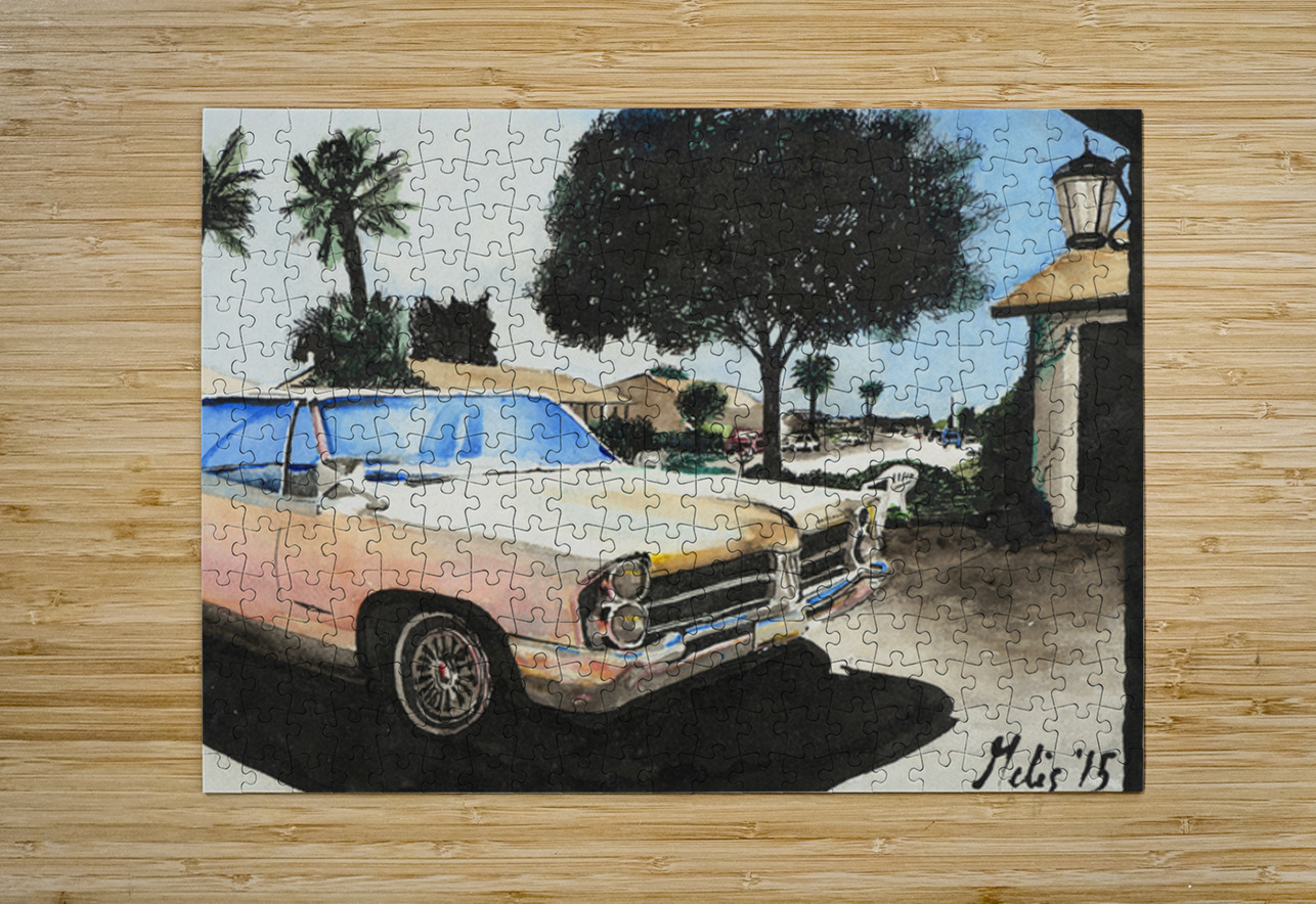 3 by 4 aspest ratio     1   Hooptie 14x10.125 Mar Marc Melis Puzzle printing