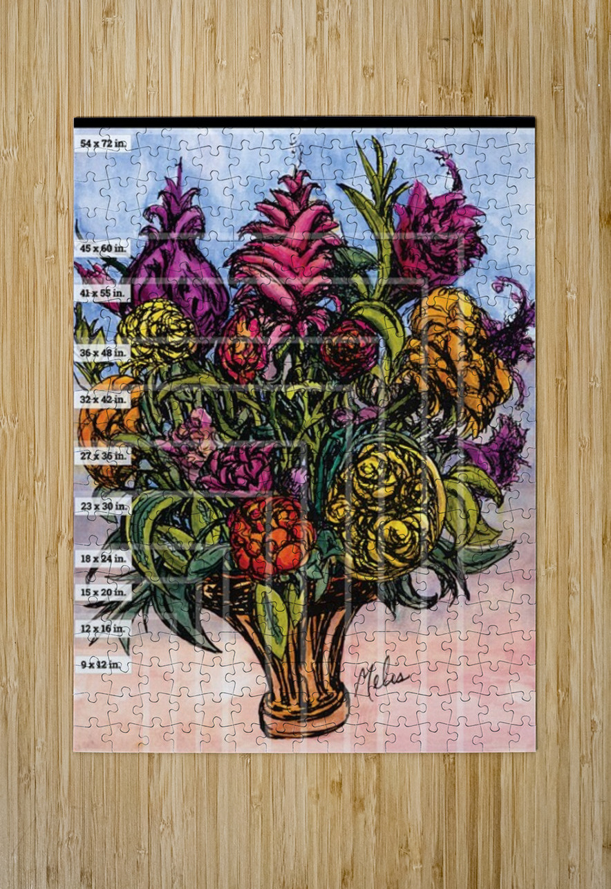 Art Fair Marketing Material   Sizng Example Canva Marc Melis Puzzle printing