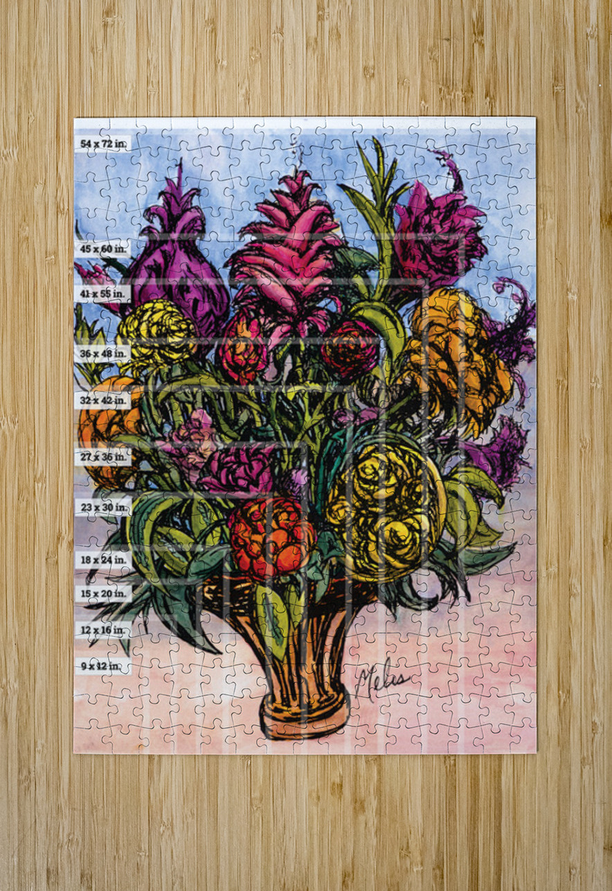 Art Fair Marketing Material   Sizng Example Canva Marc Melis Puzzle printing