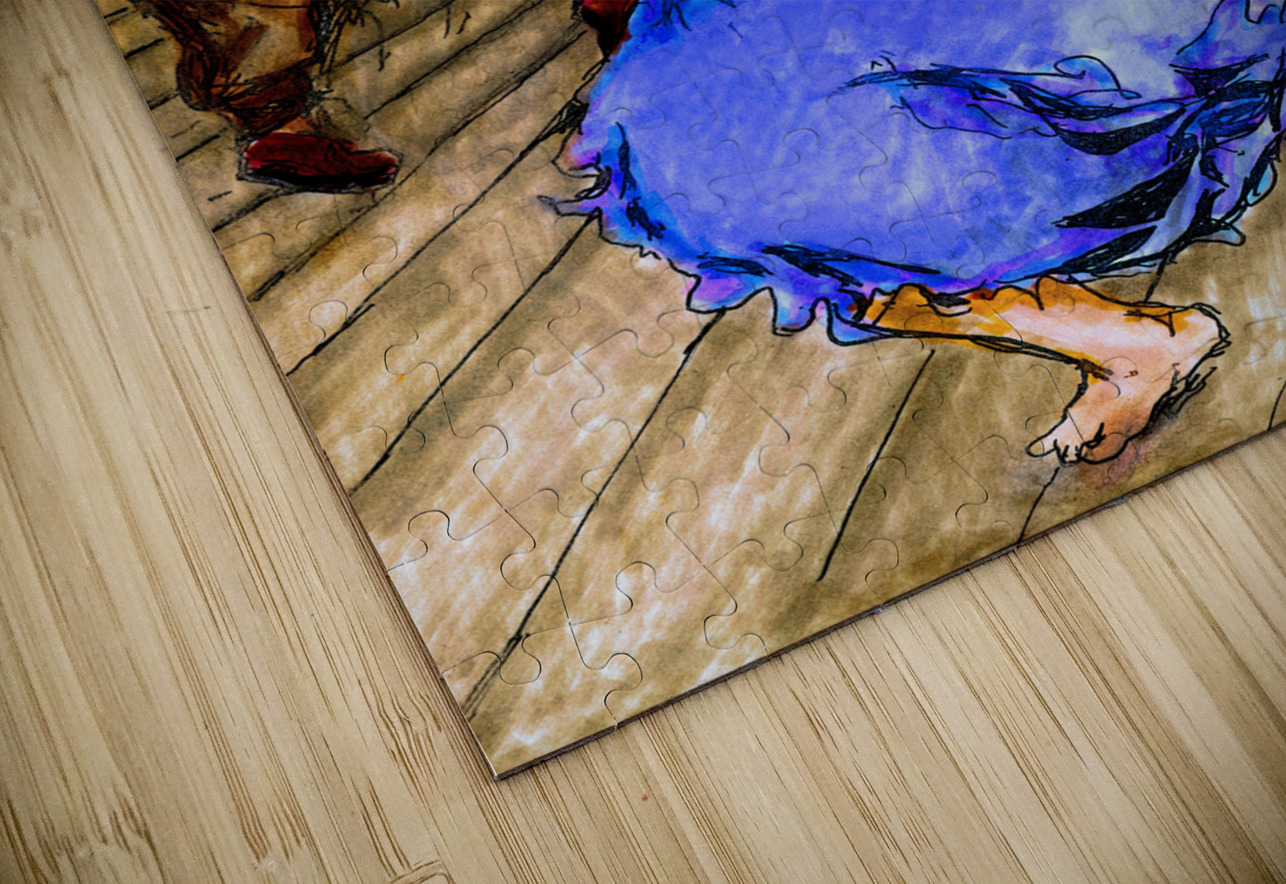 RE96F3 1 --- blueish-purple --- 36 x 48 Marc Melis Puzzle