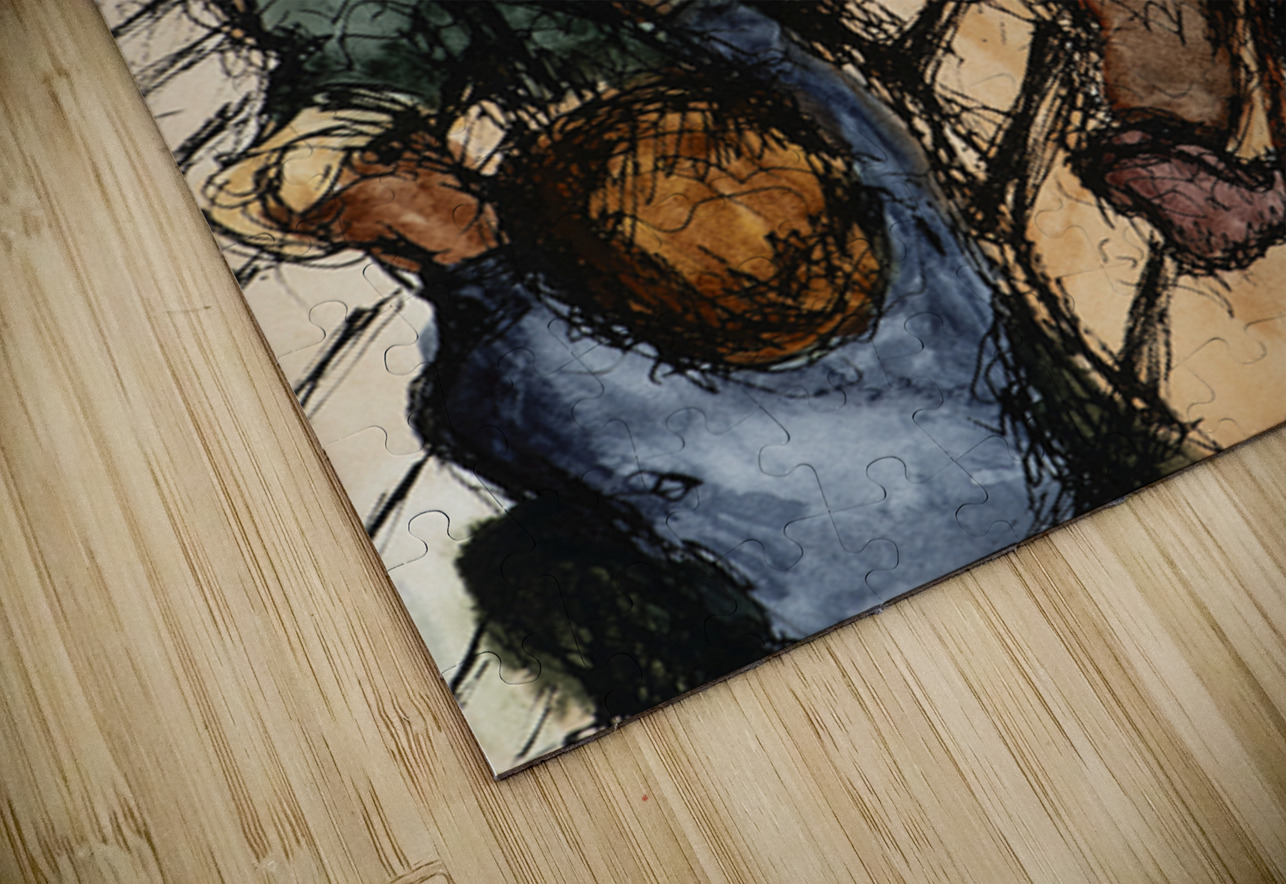 Shtetl Violinist  16x12 Marc  Melis   20250617 Marc Melis Puzzle