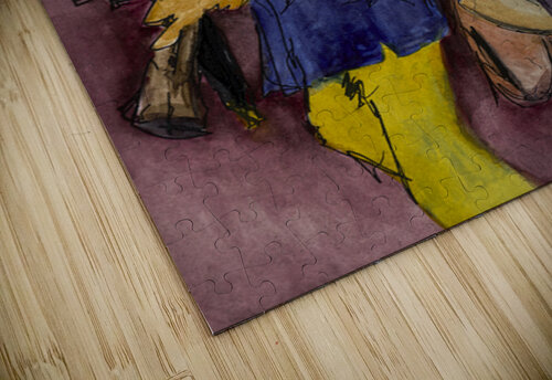 Maroon Jazz Trio 16x12 Marc  Melis   20250617   A Marc Melis puzzle