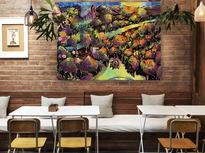 Far Away Across the Field   final w added orange by Marc Melis